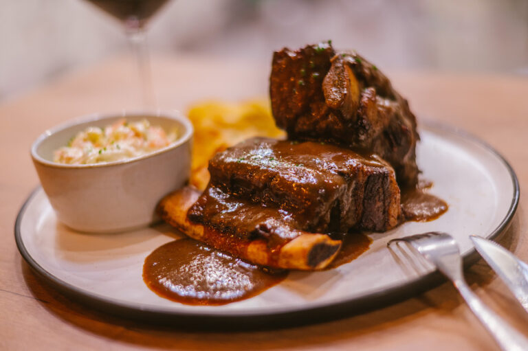 Costilla de vaca a baja temperatura