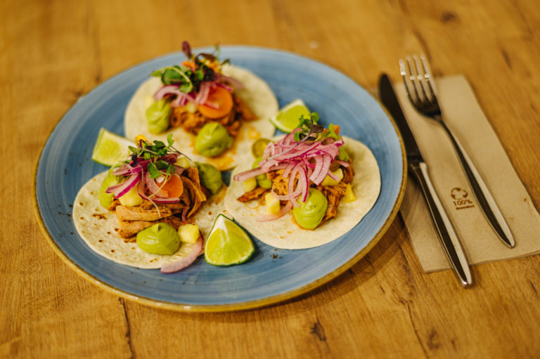 Taco de cochinita pibil