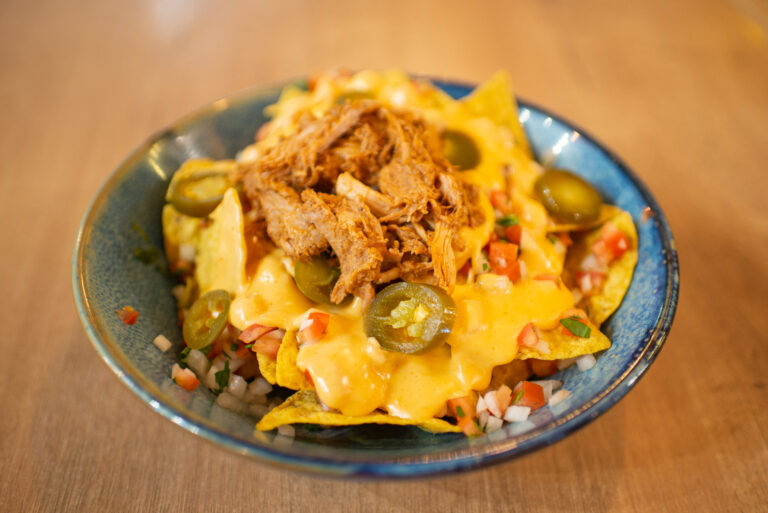 Nachos con carne